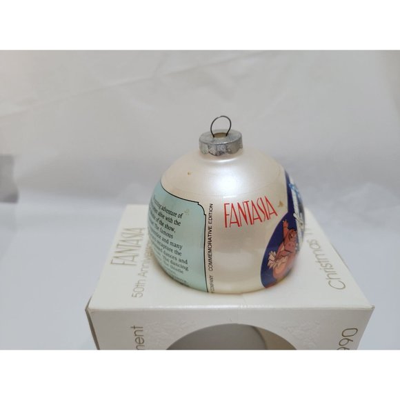 1990 Disney Fantasia 50th Anniversary Christmas Collectable Ball Ornament - Picture 6 of 12